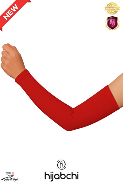 hijabchi Практичний хіджаб з рукавами з трикотажу для молитви - віскоза з ела...