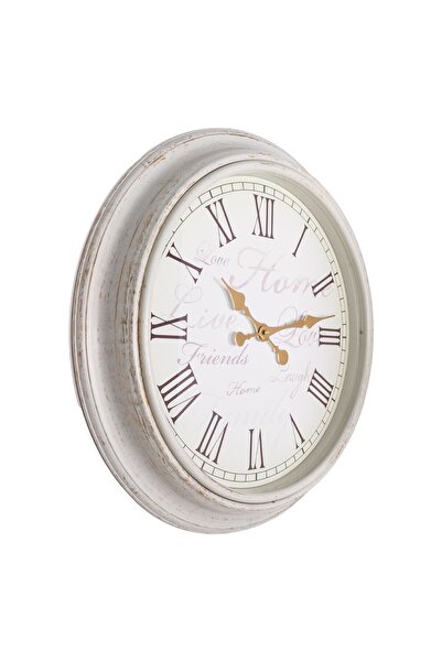 OEM Vintage Wall Clock Brushed White Ø50cm