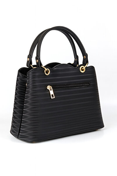 MOLDİVA Set de 3 genți negre pentru femei | Geantă de umăr, geantă pentru telefon și portofel cu mai multe compartimente | Zilnic și elegant