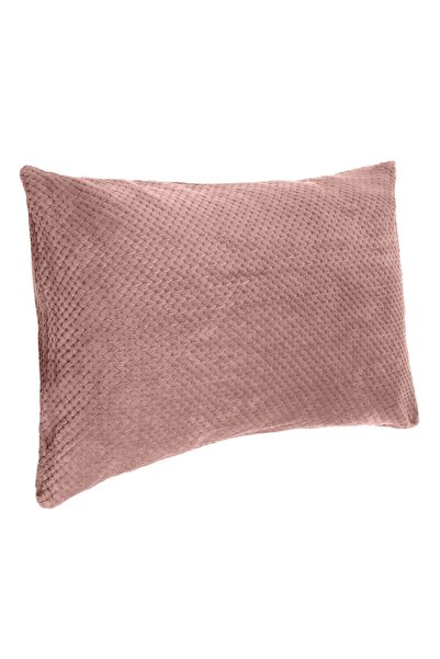 OEM Velvet Pillowcase Popcorn Pink 50x70cm