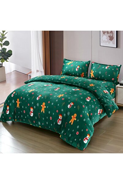 OEM Christmas Bed Linen with Elastic 180x200 Merry V2 (Cocolino)