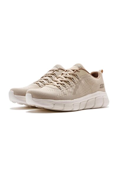SKECHERS 118101 Bobs Sport B Flex Spor Ayakkabı Bej-Kahverengi