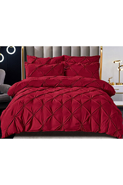 OEM Rynker Bed Linen Bordeaux 6 Pieces (Fine)