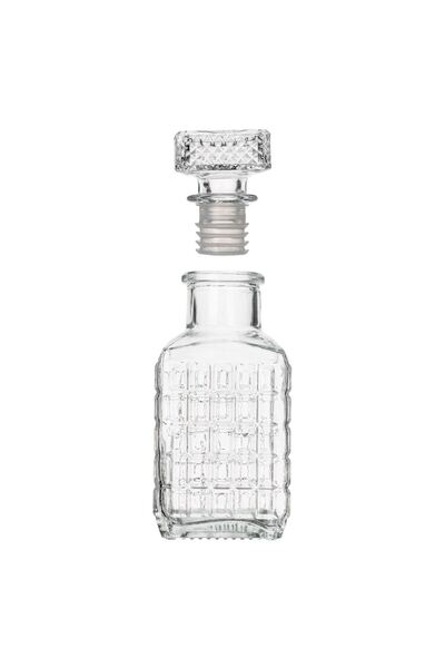 OEM Transparent Bottle with Embossed Pattern for Liquor 100ml