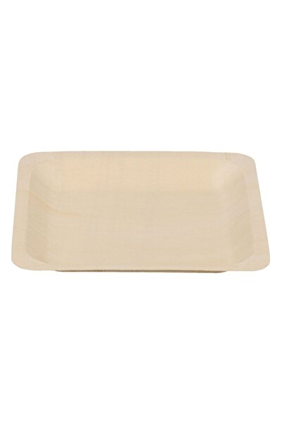 OEM Set Farfurii din Lemn 18x18cm - 6buc