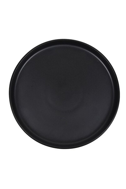OEM Black Fruit Plate "Nordic" Ceramic Ø26.5cm