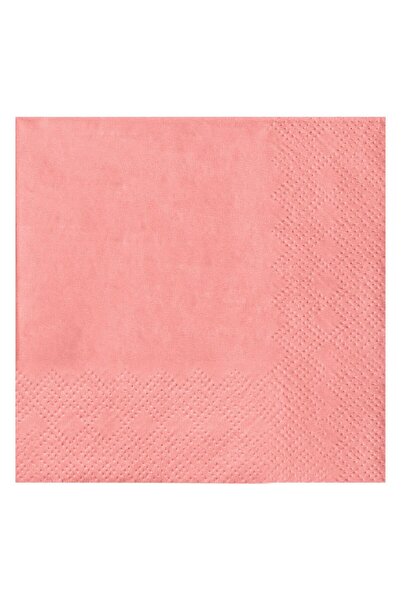 OEM 2-Ply Table Napkins Pastel Pink 21x21cm - 25pcs