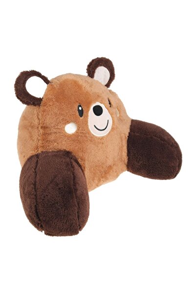 OEM Decorative Pillow with Teddy Bear Pattern Brown 38x30x27cm