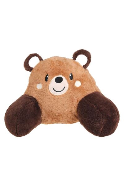 OEM Decorative Pillow with Teddy Bear Pattern Brown 38x30x27cm