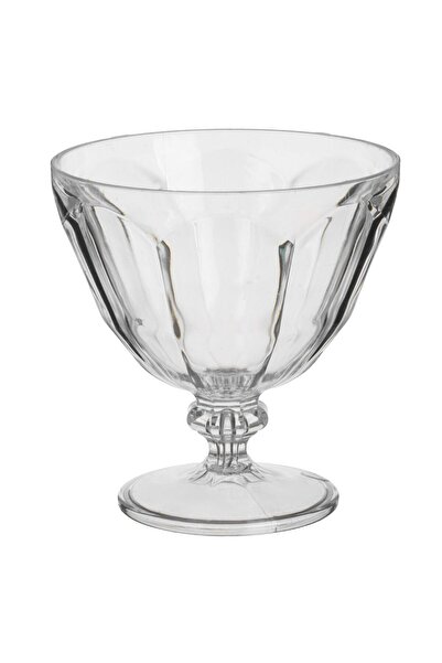 OEM Bol din Plastic Transparent cu Picior pentru Inghetata 300ml