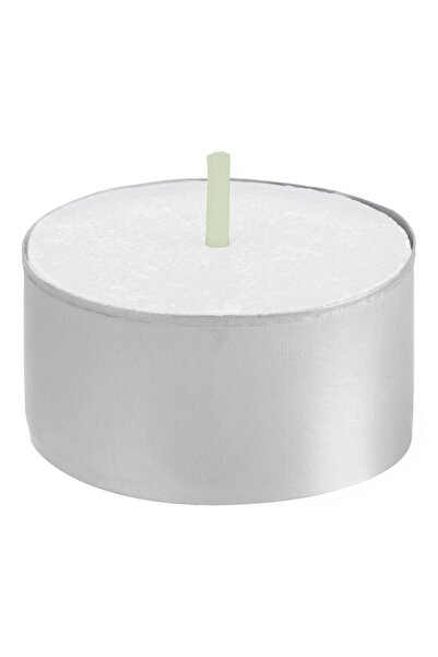 OEM Double White Scented Pill Candles with Jasmine Aroma Ø4x2.5cm - 25pcs