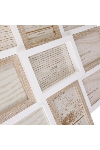 OEM Decorative Wooden Photo Frame Nature Collection (9 photos) 51x46x3cm
