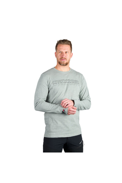 NORTHFINDER Tricou bumbac barbati Denes lightgreen