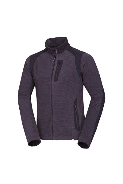 NORTHFINDER Bluza trekking barbati Szymon blackblack