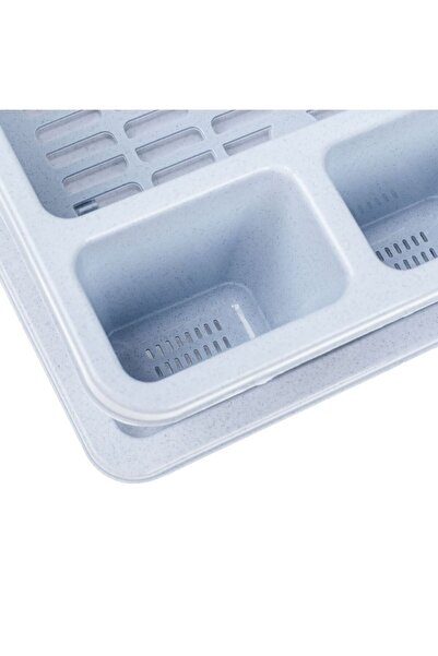 OEM Plastic Dish Dryer with Tray 48x38x8cm
