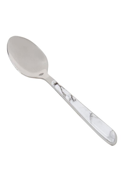 OEM Stainless Steel Spoon with Marble Handle 14cm