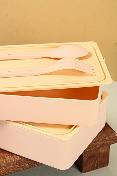 welcomein 2-Layer Leakproof Soft Meal Storage Container - Microwave Safe Lunch Container