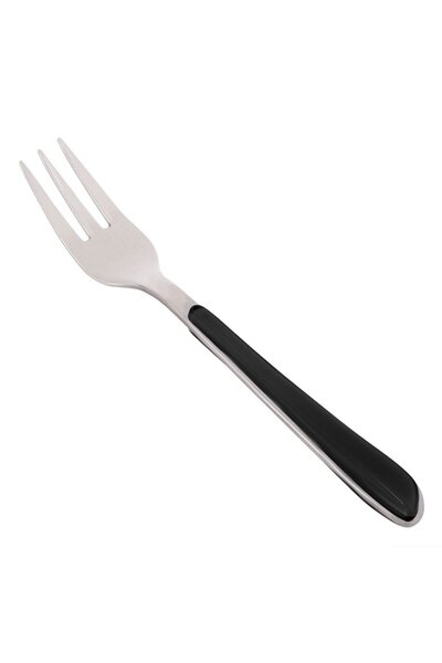 OEM Small Stainless Steel Fork with Black Handle 14cm