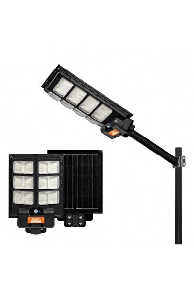 MODA كشاف شارع بالطاقة الشمسية 300 واط 10 عدسات مقاوم للماء IP65 إضاءة شمسي ض...