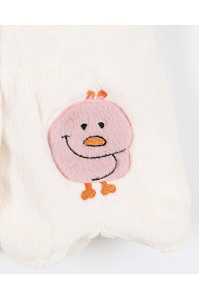 Ege Bebek Γιλέκο για κορίτσια 3-4-5-6-7 ετών, χαριτωμένη φιγούρα με κεντημένο βελούδινο γιλέκο με με κουκούλα φερμουάρ