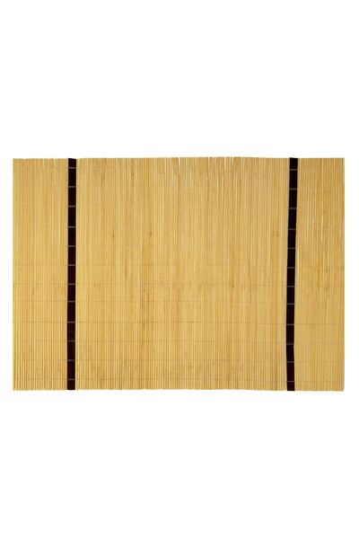 OEM Suport Farfurii Bambus Dungi Maro 45x30cm