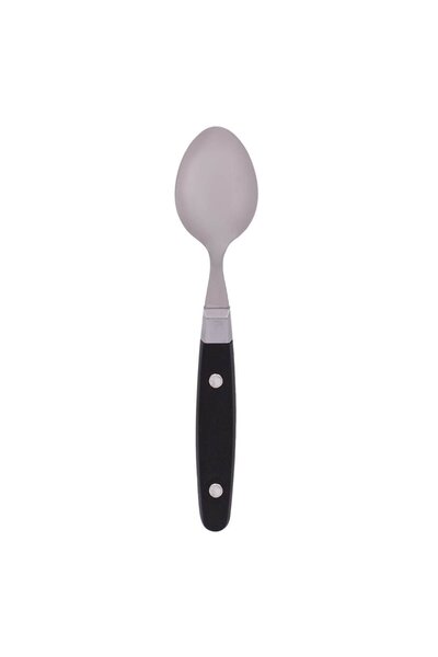 OEM Stainless Steel Spoon with Black Handle 17cm