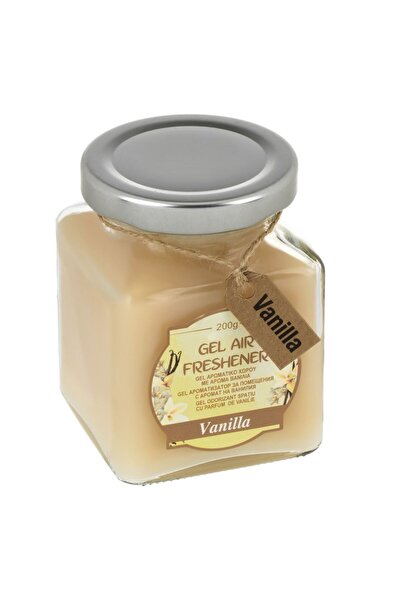 OEM Odorizant Camera Gel Ecru in Recipient din Sticla cu Aroma de Vanilie 200g