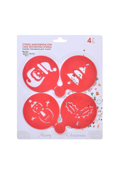 OEM Cake Decorating Stencils 8cm - 4pcs
