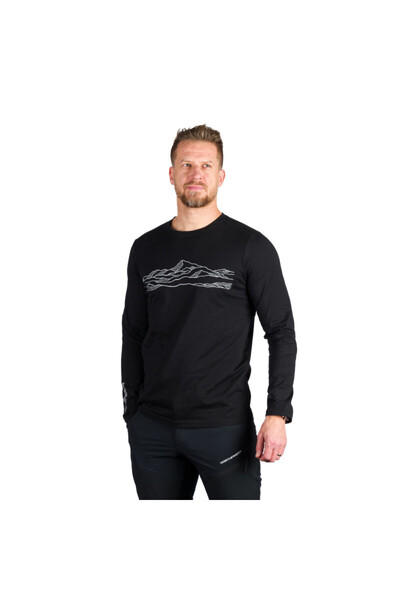 NORTHFINDER Men's cotton T-shirt Bodi black