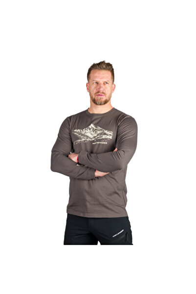 NORTHFINDER Tricou bumbac barbati Dacso darkgreen