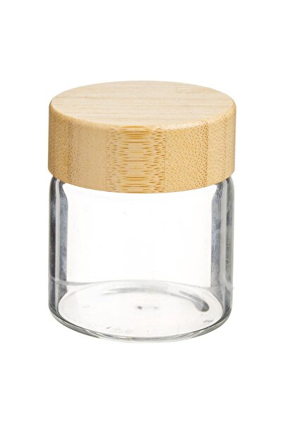 OEM Glass Jar with Bamboo Lid 60ml