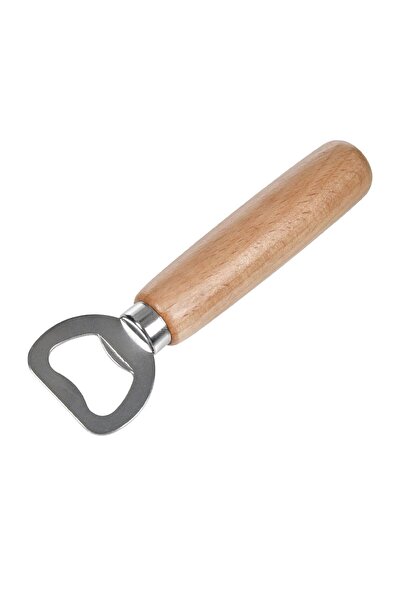 OEM Metal Opener with Wooden Handle 14cm