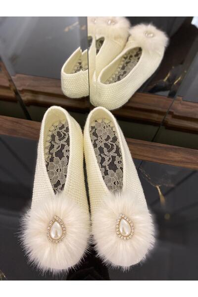 ST Çeyizlik Beyoğlu İnci Taşlı, Orme Rahat şık PATİK