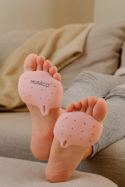 Munico 1 Çift Ayak Şekillendirici Gömlek Deformasyon Önleyici Silikon Çorap A...