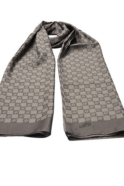 PİRAMİT Armi̇ne Trend Ultra Light Shawl Dark Brown