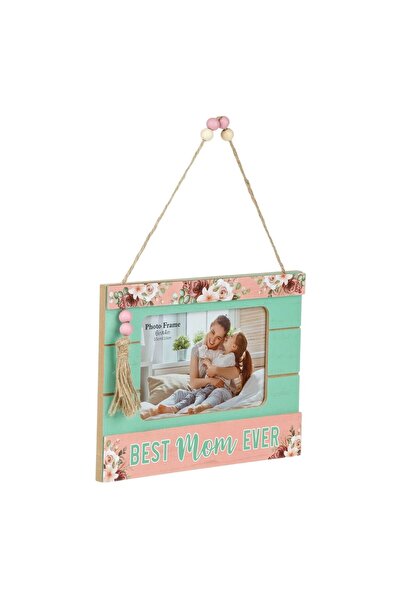 OEM Decorative Wooden Frame "Best Mom Ever" 22x16.9cm