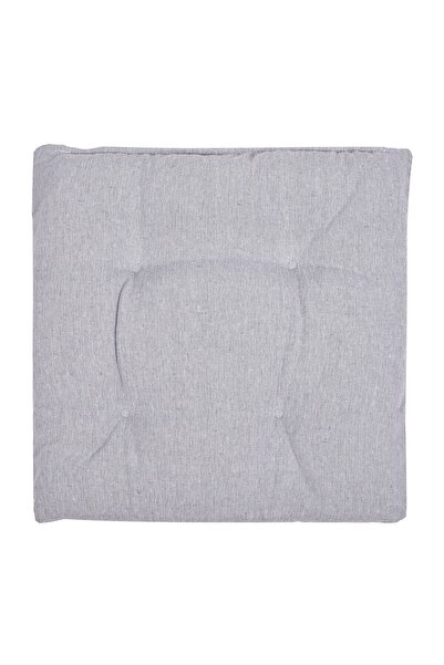 OEM Grey Cotton Chair Cushion 40x40cm
