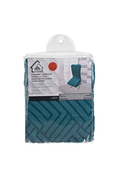 OEM Husa Decorativa Elastica Petrol cu Model Reliefat pentru Scaun