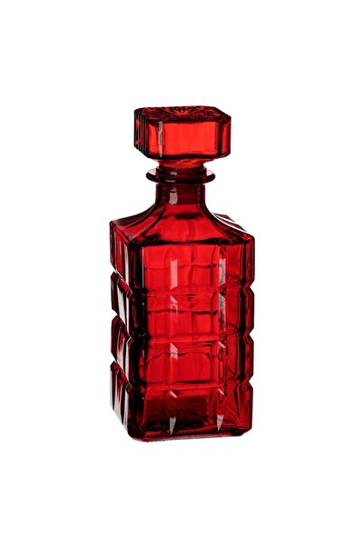 OEM Red Liqueur Bottle with Pattern 950ml