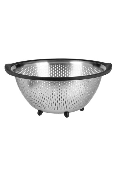 OEM Stainless Steel Colanders with Plastic Edge Ø29x12.5cm