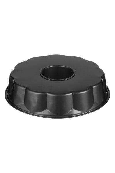 OEM Black Metal Non-Stick Baking Tray Ø28x6cm