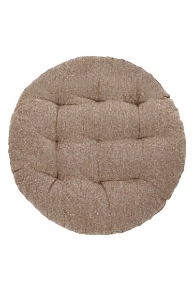 OEM Cotton Cushion for Round Chair Brown Ø38x5cm