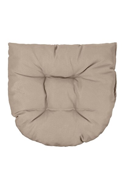 OEM Beige Horseshoe Chair Cushion Water Resistant 50x45cm