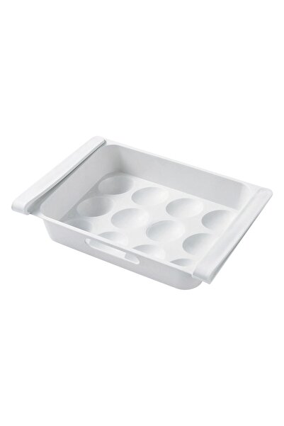 OEM White Plastic Egg Tray for 12 Eggs 26x18x5cm