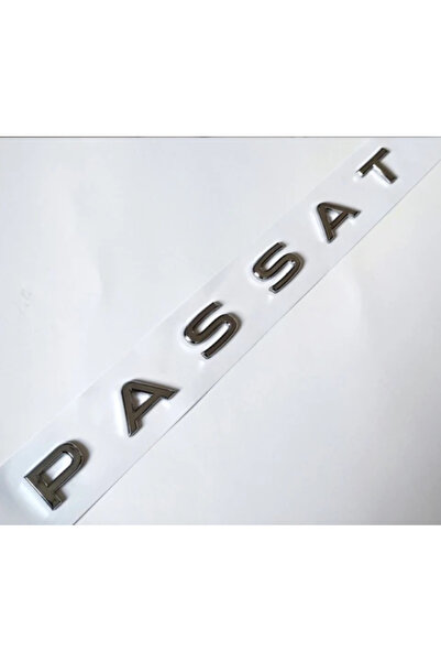 Yan Sanayi حروف كروم لصندوق السيارة متوافقة مع باسات 2020>