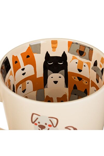 OEM New Bone Ecru Dog Mug 420ml