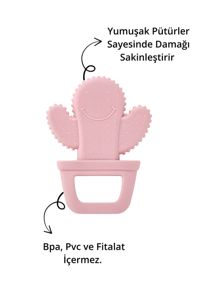 Nami Baby Organic Silikon Diş Kaşıyıcı – BPA’sız & Ergonomik Bebek Diş Kaşıyıcı