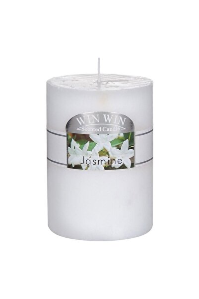 OEM White Jasmine Scented Candle Ø6.8x9.5cm