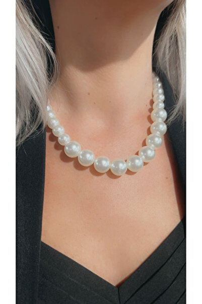 MITH SB TAKI Stainless Steel Pearl Wilma Bead Necklace-No2