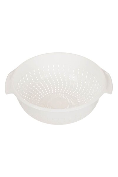 OEM White Plastic Colander Ø29x10cm